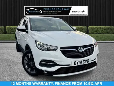 Używany Vauxhall Grandland X Sport 2018 Biały SUV