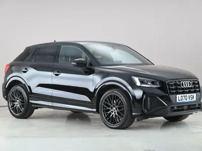 Begagnad Audi Q2 Black Edition 2021 Svart SUV