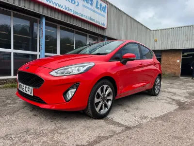 Used Ford Fiesta Trend 95 HP (69 kW) 2020 Red Hatchback
