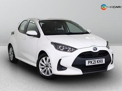 White Used 2021 Toyota Yaris Hatchback | £14,475 (Good price)