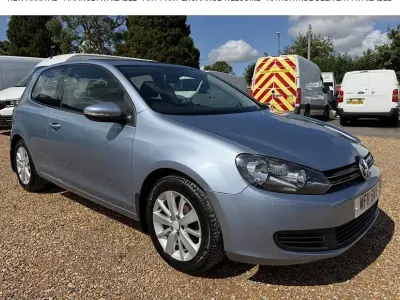Used VW Golf VI Match 105 HP (77 kW) 2011 Blue Hatchback