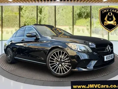 Used Mercedes C200 Premium Plus 2019 Black Sedan