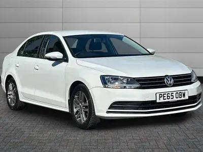 Used VW Jetta SE 110 HP (80 kW) 2015 Pure white Sedan