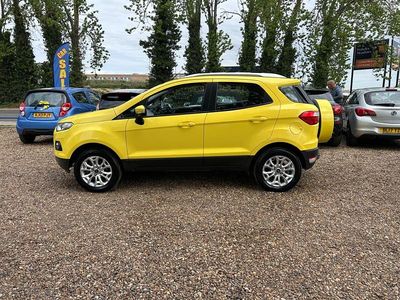 Used Ford Ecosport Titanium 112 HP (82 kW) 2014 Yellow SUV