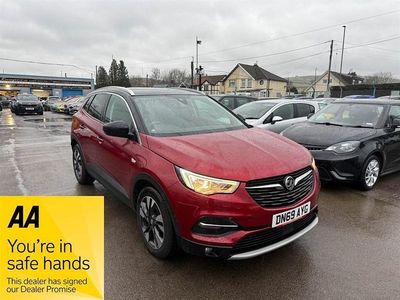 Used Vauxhall Grandland X SRi 130 HP (95 kW) 2019 Red SUV