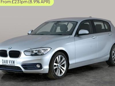Used BMW 118 Sport Line 136 HP (100 kW) 2017 Silver Hatchback