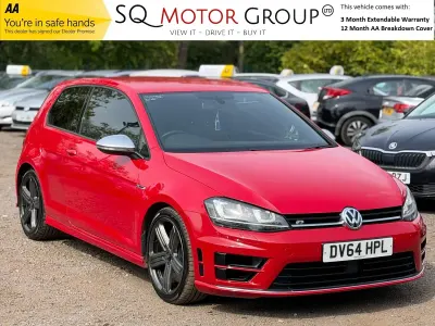 Used VW Golf VII R 2014 Red Hatchback