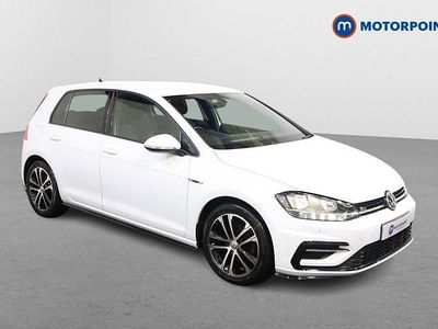 White Used 2019 VW Golf VII R-line Hatchback | £16,099 (Fair price)