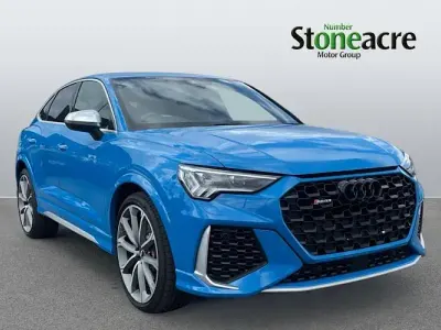 Used Audi RS3 400 HP (294 kW) 2018 Blue Sedan