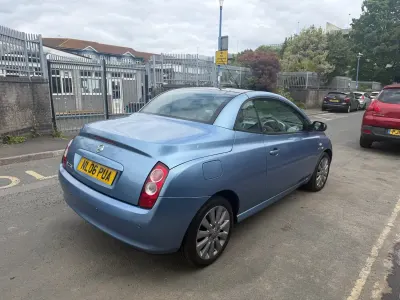 Używany Nissan Micra C+C 2006 Niebieski Kabriolet