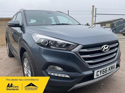 Used Hyundai Tucson SE 116 HP (85 kW) 2017 Grey SUV