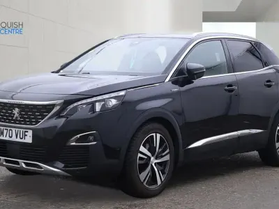 Used Peugeot 3008 GT-line 129 HP (94 kW) 2020 Black SUV
