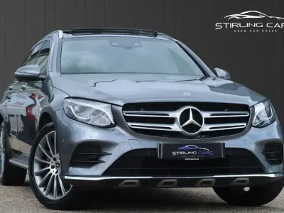 Used Mercedes GLC250 AMG line 204 HP (150 kW) 2018 Grey SUV