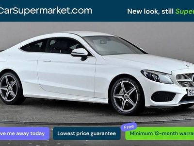 Used Mercedes C200 AMG line 184 HP (135 kW) 2017 White Coupe