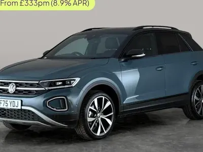 New VW T-Roc Design 116 HP (85 kW) 2025 Blue SUV