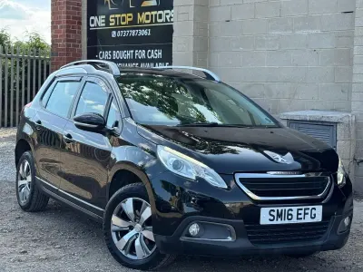 Begagnad Peugeot 2008 Active 2016 Svart SUV