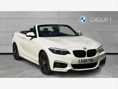 Used BMW 220 M Sport 192 HP (141 kW) 2019 White Cabriolet