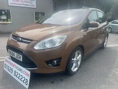 Begagnad Ford Grand C-Max Titanium X 2014 Brun Minibuss