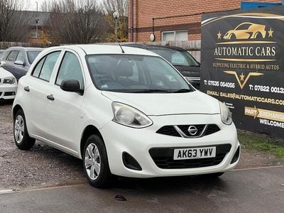 White Used 2014 Nissan Micra Visia Hatchback | £4,995