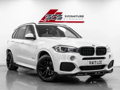 Begagnad BMW X5 M Sport 313 HK (230 kW) 2017 Vit SUV