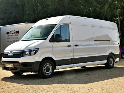 Used MAN TGE 140 HP (102 kW) 2020 White Van