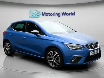 Używany Seat Ibiza XCELLENCE 110 KM (80 kW) 2024 Niebieski Hatchback