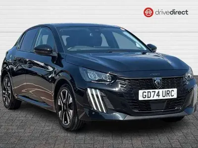 Used Peugeot 208 Allure 100 HP (73 kW) 2025 Black Hatchback