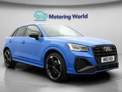 Used Audi Q2 Black Edition 150 HP (110 kW) 2021 Blue SUV