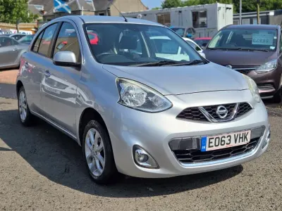 Used Nissan Micra Acenta 80 HP (58 kW) 2013 Silver Hatchback