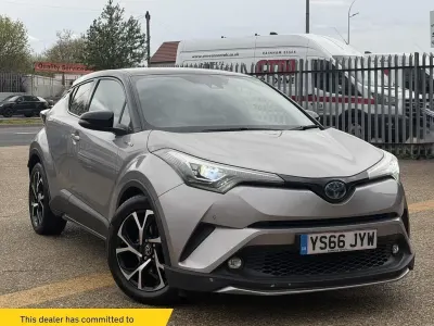 Używany Toyota C-HR 2017 Srebrny SUV