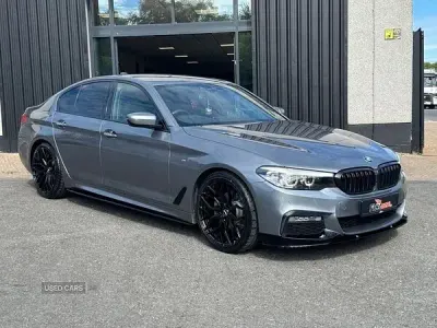 Begagnad BMW 520 M Sport 2018 Blå Sedan