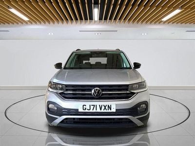 Used VW T-Cross Black Edition 110 HP (80 kW) 2021 Silver SUV