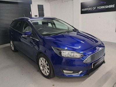 Blue Used 2017 Ford Focus Titanium Estate | £5,995 (Good price)