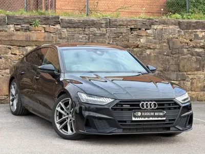 Usado Audi A7 Sportback Black Edition 2020 Gris Utilitario