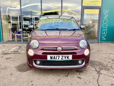 Używany Fiat 500 S 69 KM (50 kW) 2017 Czerwony Hatchback
