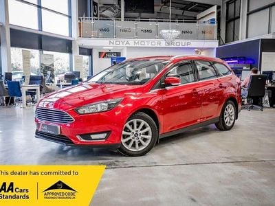 Used Ford Focus Titanium 125 HP (91 kW) 2017 Red Estate