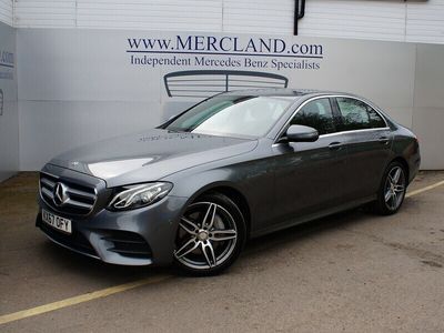 used Mercedes E220 E-Class 2017 (67) MERCEDES BENZAMG LINE SALOON DIESEL AUTO GREY