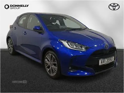 Used Toyota Yaris 116 HP (85 kW) 2024 Blue Hatchback