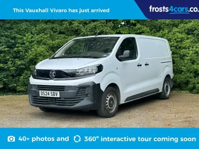 Used Vauxhall Vivaro 120 HP (88 kW) 2024 White MPV
