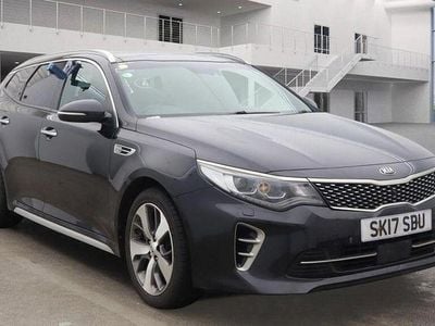 Black Used 2017 Kia Optima GT-Line S Estate | £8,885 (Fair price)