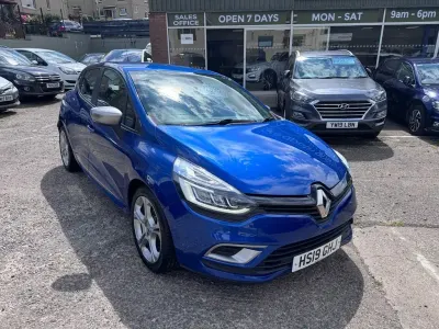 Used Renault Clio GT-Line 90 HP (66 kW) 2019 Blue Hatchback