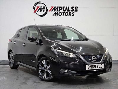 Used Nissan Leaf N-Connecta 2019 Black Hatchback