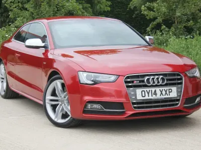 Used Audi A5 Design 272 HP (200 kW) 2014 Red Coupe