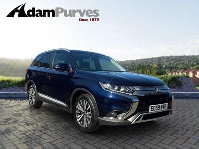 Used Mitsubishi Outlander 150 HP (110 kW) 2019 Blue SUV