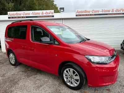 Used VW Caddy Life 2022 Red MPV