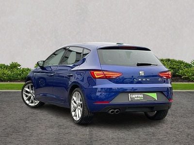 Used Seat Leon FR 123 HP (90 kW) 2018 Blue Hatchback