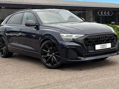 New Audi Q8 Black Edition 2025 Blue SUV