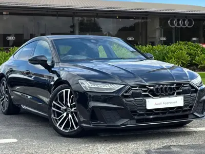 Used Audi A7 Black Edition 245 HP (180 kW) 2024 Black Sedan