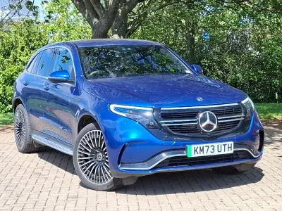 Used Mercedes EQC400 AMG Line Premium 300 kW (408 HP) 2023 Blue SUV