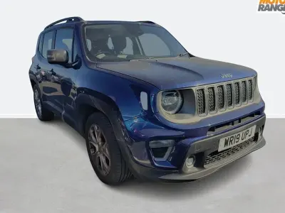 Begagnad Jeep Renegade Limited 120 HK (88 kW) 2019 Blå SUV
